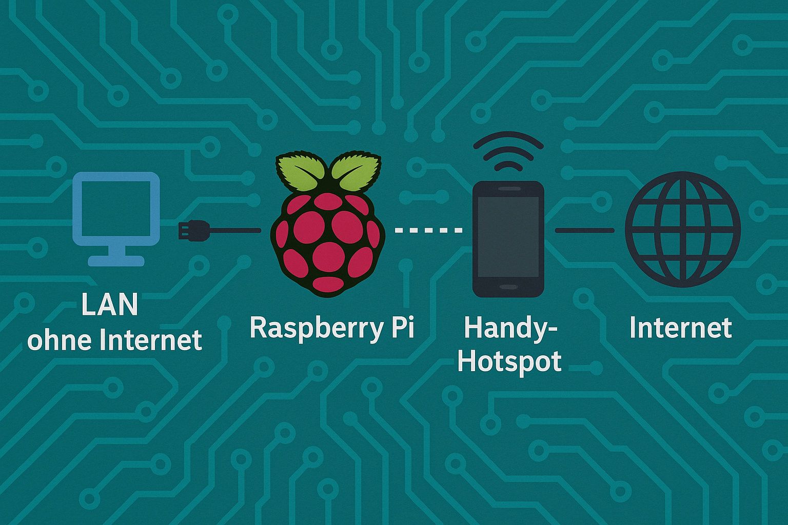 Internet Gateway mit dem Raspberry